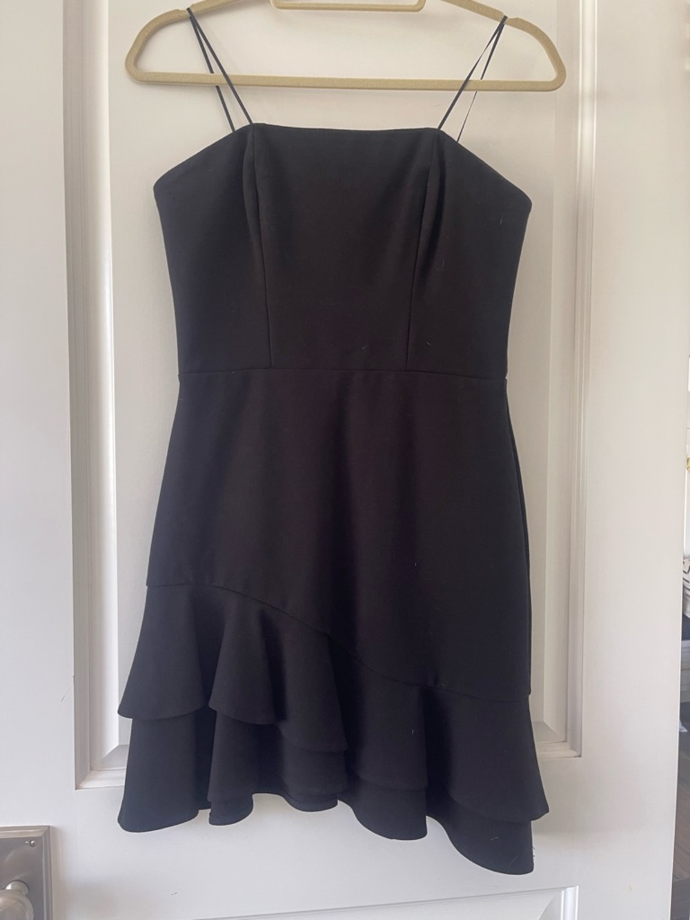 Amanda Uprichard Strapless LBD Mini Dress, Black, Size Medium (4-6), Like New - Picture 14 of 14